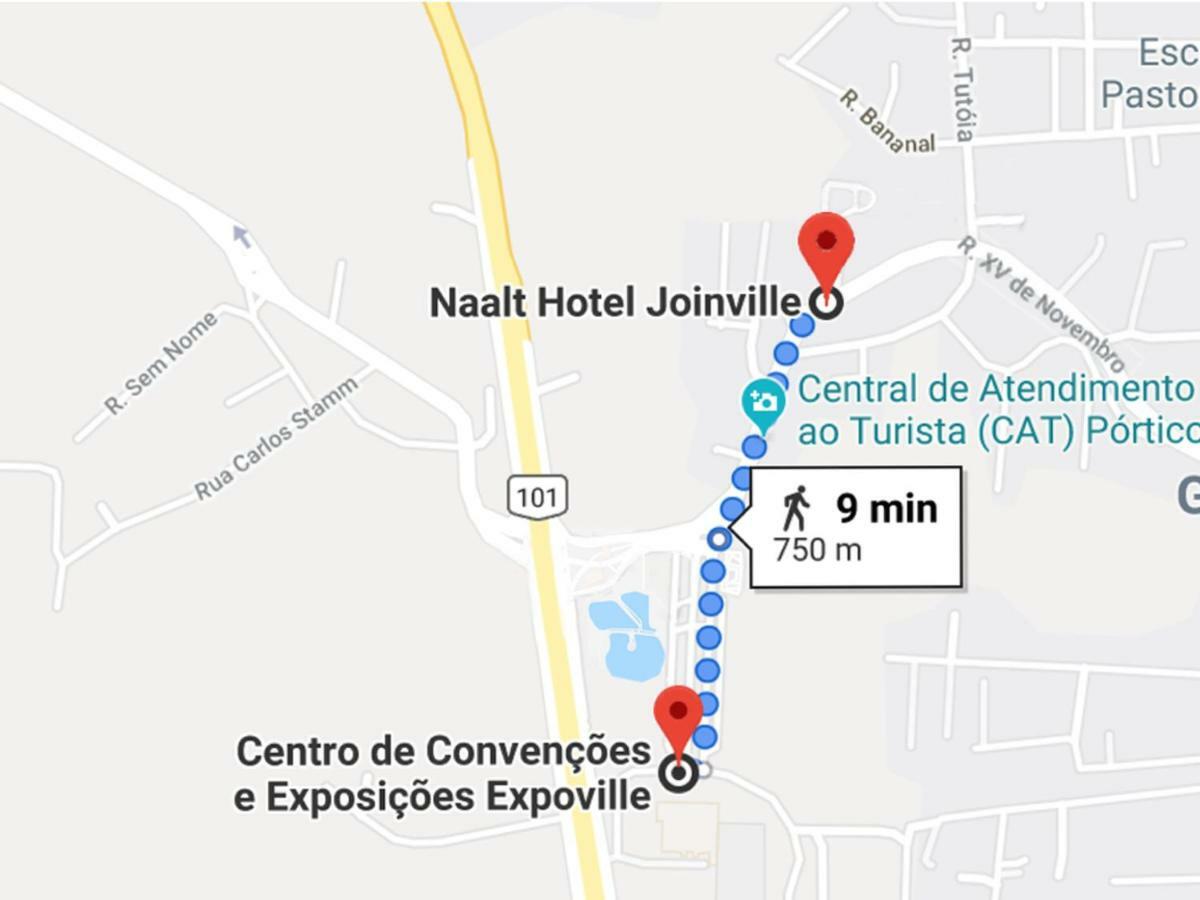 Naalt Hotel Joinville Bagian luar foto